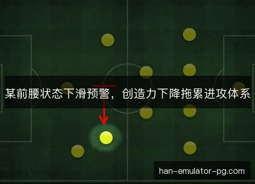 某前腰状态下滑预警，创造力下降拖累进攻体系